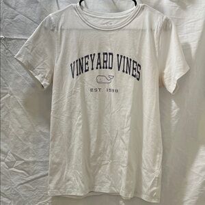 Vineyard Vines White Logo T-Shirt